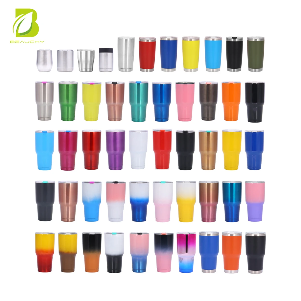 

Tumbler Cups in Bulk Insulated Tumbler Cup with Lid custom tumblers Powder Coated, Orange, white, black, red, yellow, blue, green, pink, silver