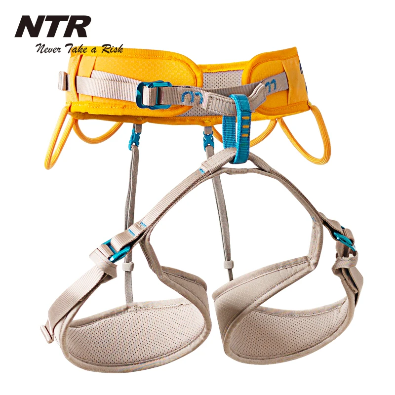 

Half body climbing zip line safety harness