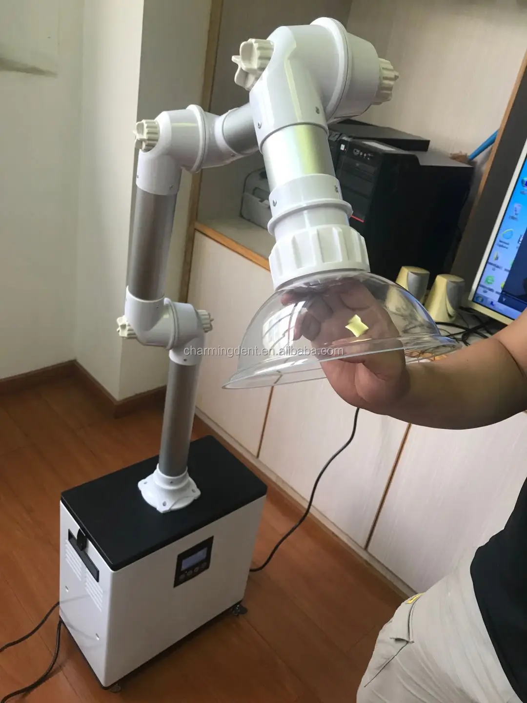 Oral Extra Aerosol Suction Machine / Dental Suction Unit System With Remote Control/aerosol