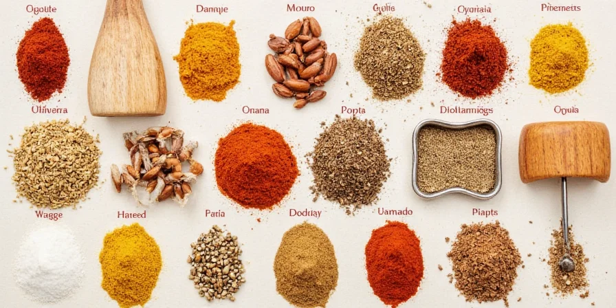 Hand grinder for spices
