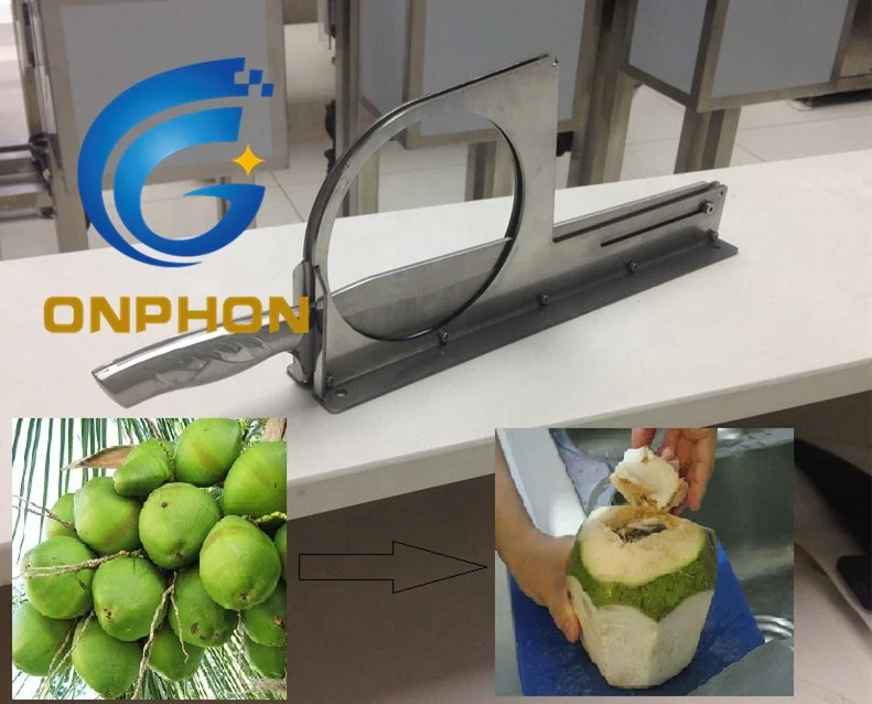 Safty Operation Green Coconut Cutting Tool Buy Coconut Cutting Tool