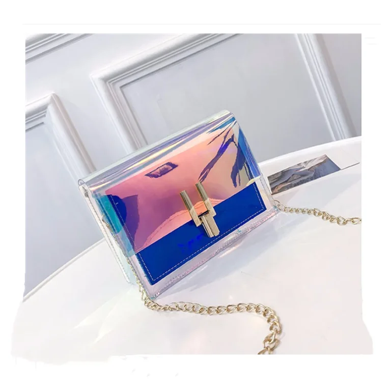 

Women's fashion handbag 2020 new chain small square single shoulder cross-body purses bag manufacturer directly sale, Picture color