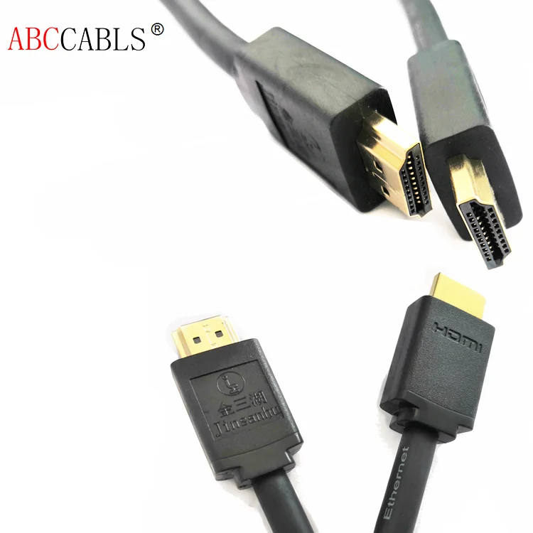 

high quality 1 m ofc 4k*2k hdmi cable, Golden