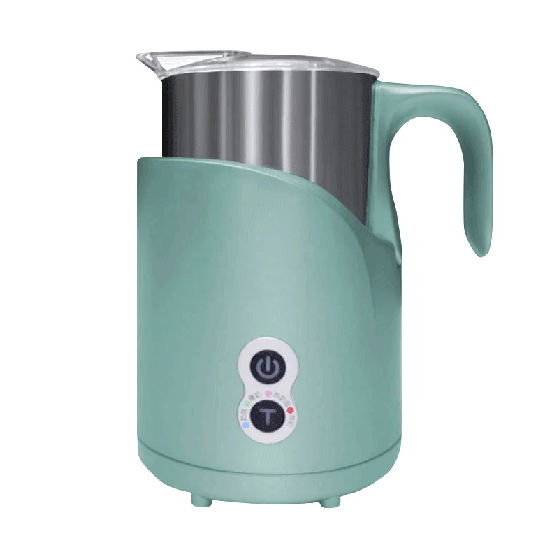

stainless steel automatic daily use electric milk frother machine, Blue,green ,purple
