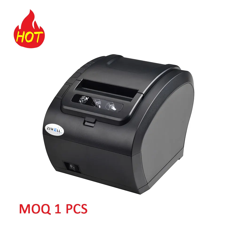 

Zywell manufacturer receipt printer hotsale ZY307 inkless thermal printer 80mm pos bill printer