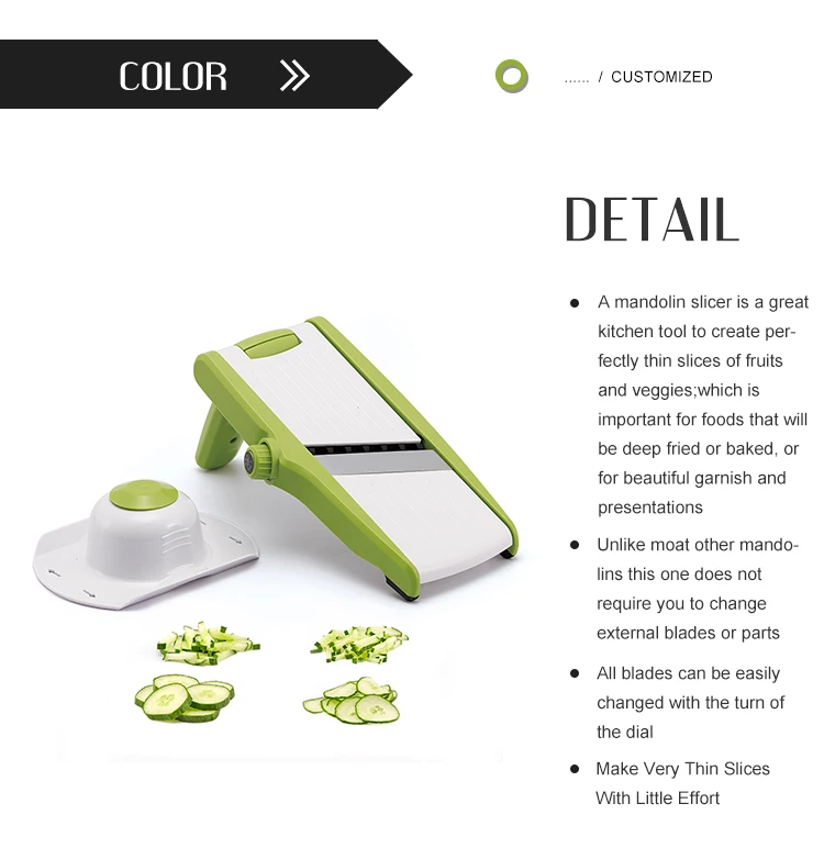 Wholesale Adjustable Stainless Steel Blades Vegetable Mandoline Slicer Buy Stainless Steel