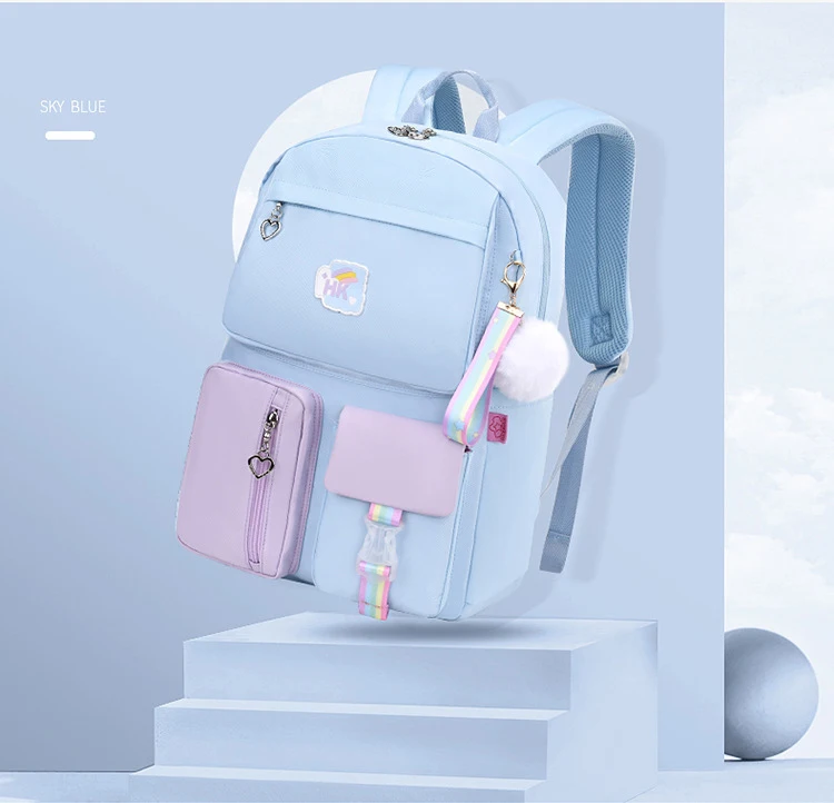 

Latest Cute Trendy kids kindergarten children cartoon bookbags backpack teenage school bags for girls, Customized color