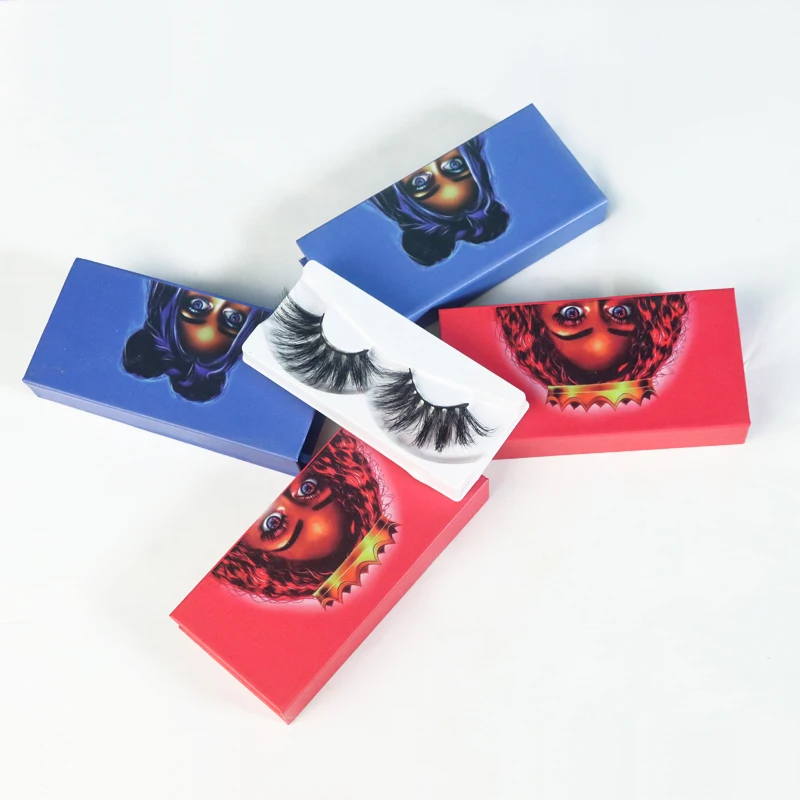 

Wholesale lash products with magnetic eyelash box 25mm mink eyelashes