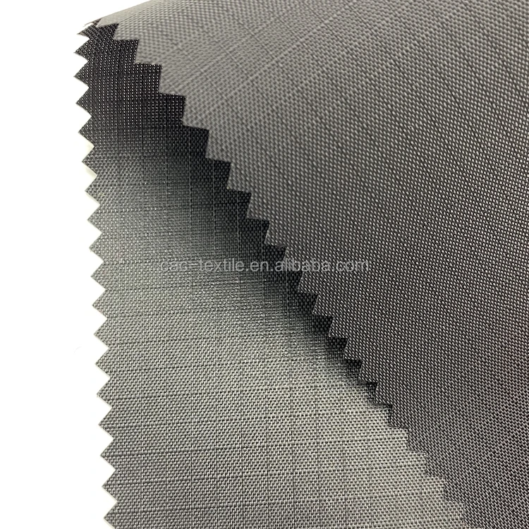 
100% nylon 200D 4mm ripstop oxford fabric with pu coating and water repellent 
