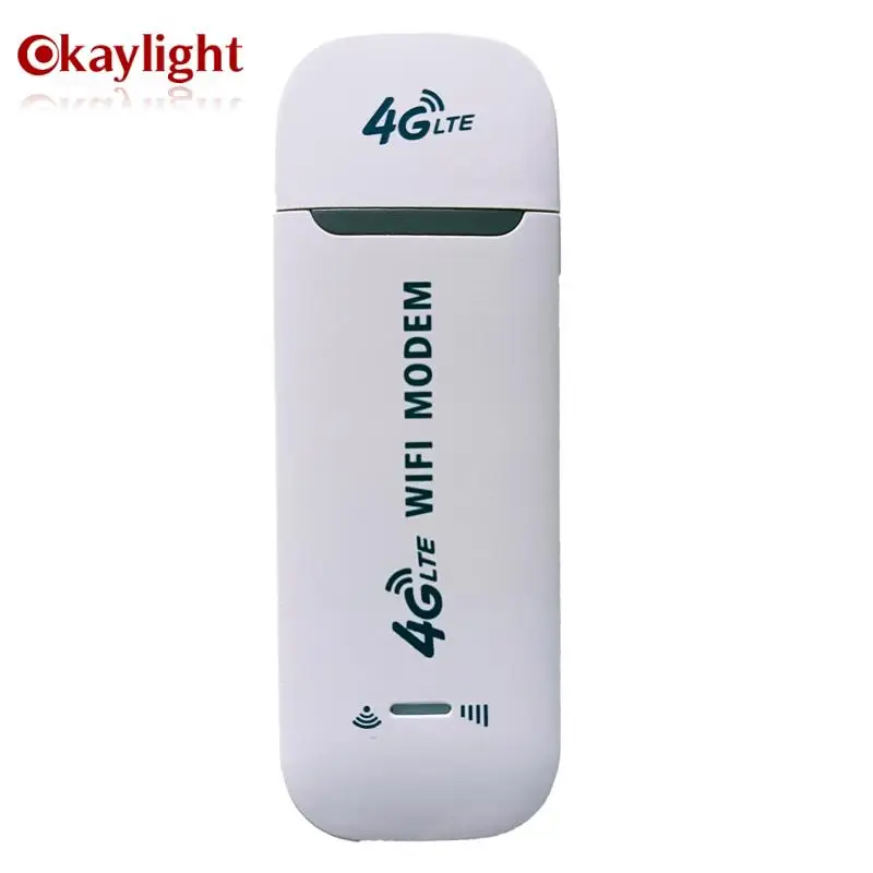 

Basic version USB white 4GWIFI modem LTE neutral WIFI dongle up to 150Mbps portable wifi with SIM card slot, White/black