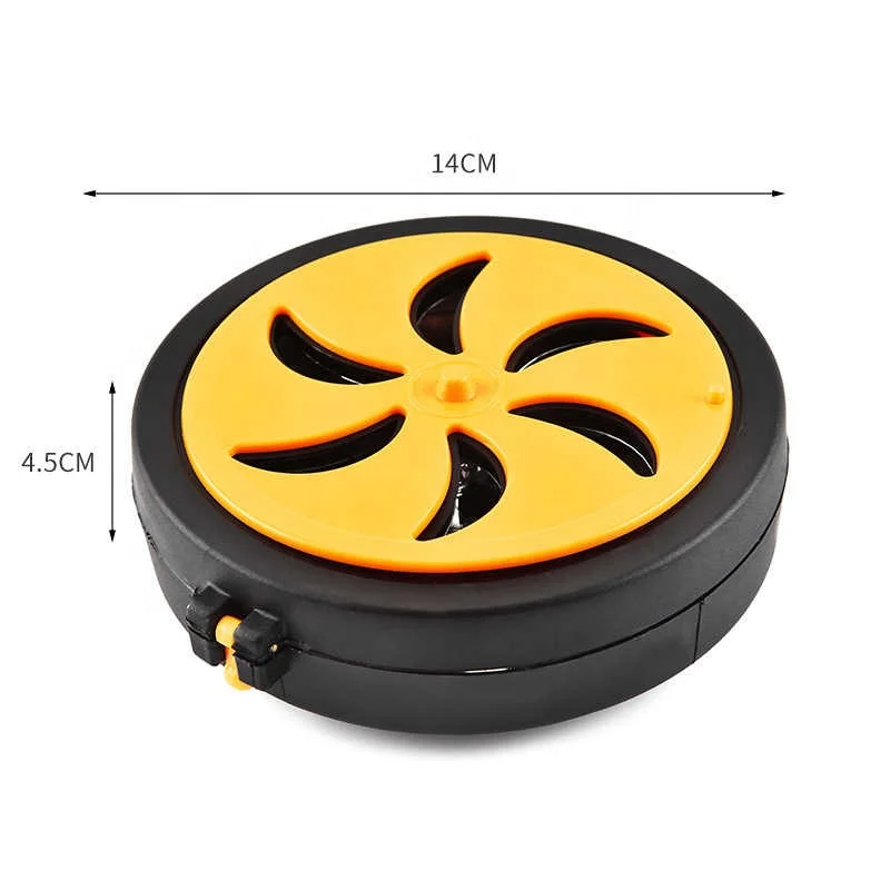 

Portable Outdoor Fishing Mosquito Coil Holder Mosquito Dispeller Incense Box Burner Pest Control Reject Mosquito Killer Plate