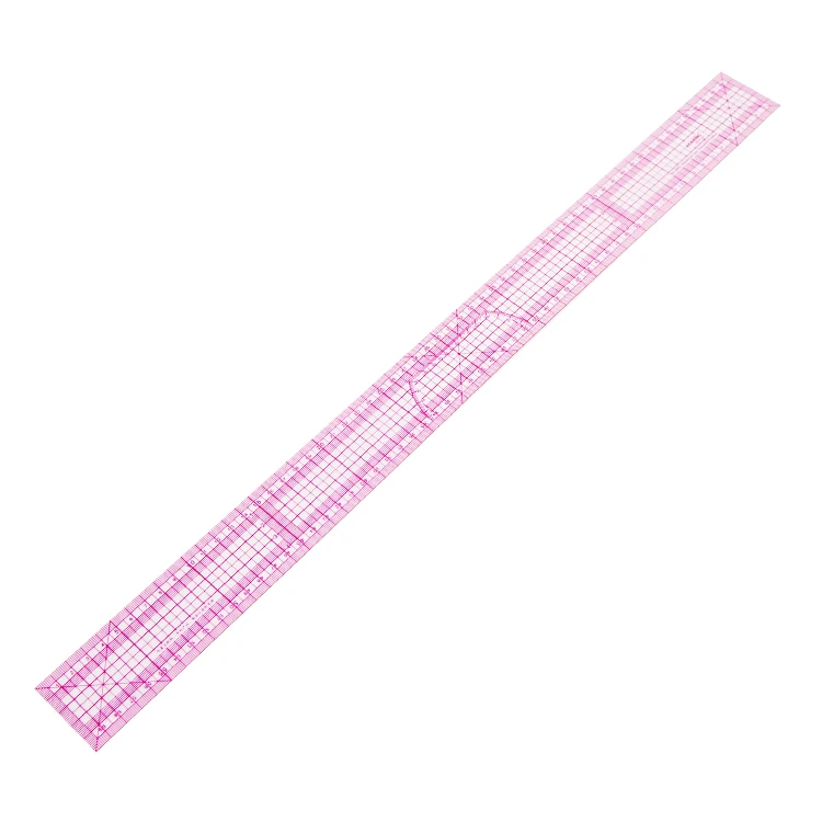 

12 pcs/lot Kearing 60cm Premium Plastic Pattern Grading Ruler SEWING ( sandwich line )