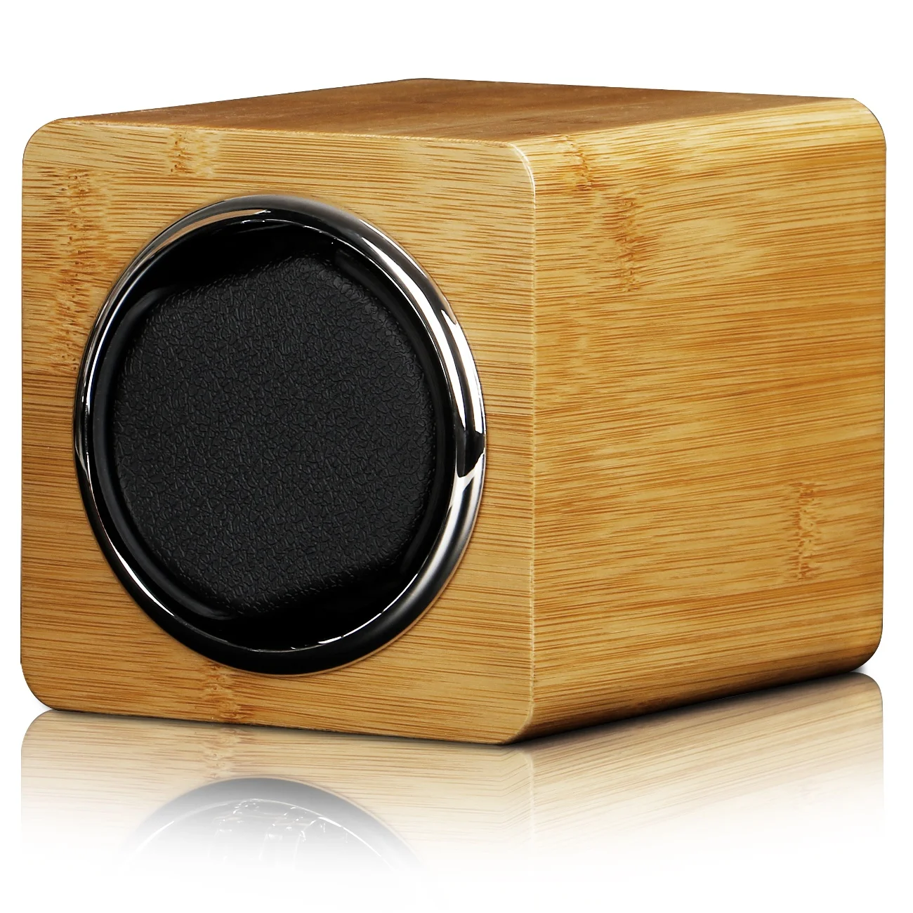 

Single Automatic Watch Winder With Luxury Wooden Orbit Watch Winder Box, Black/bamboo/ebony/walnut