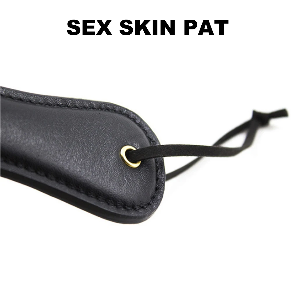 Leather Bdsm Sex Accessories Bdsm Fetish Sex Whip Erotic Toys For Couple Adult Spanking Paddle