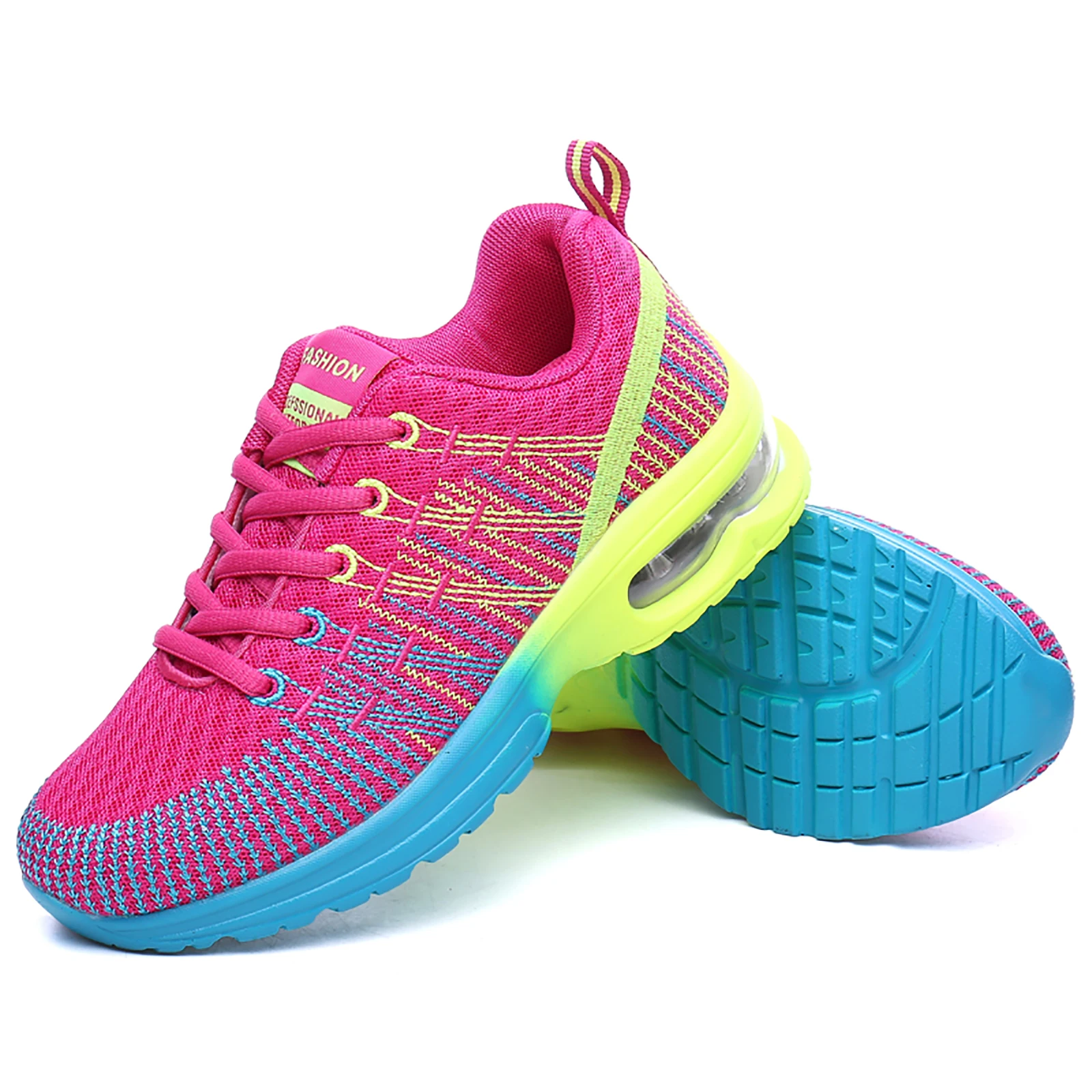 

Spring and summer jogging women's tennis shose gym air cushion casual sports shoes, 3 kinds of color