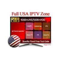 

Full USA Dragon IPTV 9200+lives and 5500+VD channels iptv m3u1year subscription iptv reseller control TV box zone reseller panel