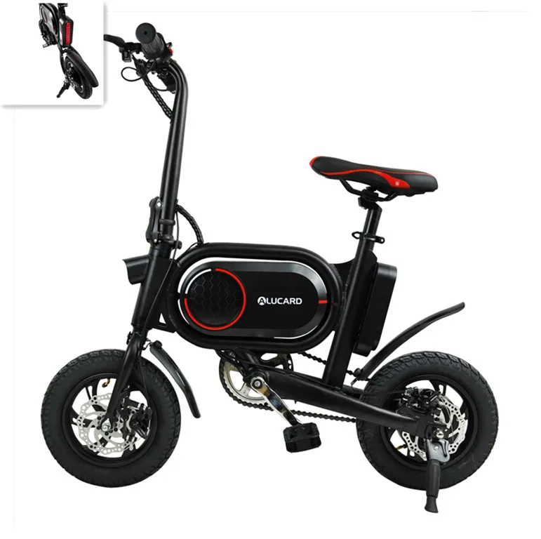 

ALUCARD 12inch wheel cheap motor electric folding bike go to work and commute freely