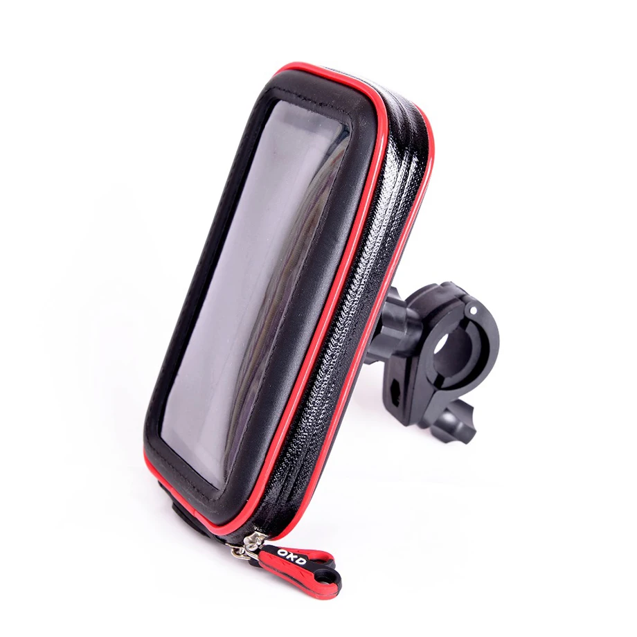 

XINBEST 360 Rotating Mobile Phone Holder for Bike Waterproof Mobile Phone Bag Universal Bike Mobile Phone Holder, Black