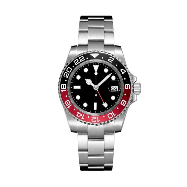 

Automatic mechanical watches male wristwatch fine steel strap waterproof men's watch luxury watch dropshipping