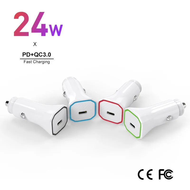 

PD20W USB C Fast Charging Car Charger