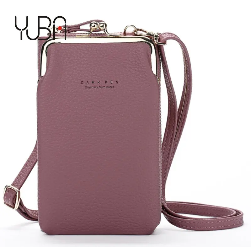 

Factory direct sale multi-function phone wallet sling bag Money Clips for women