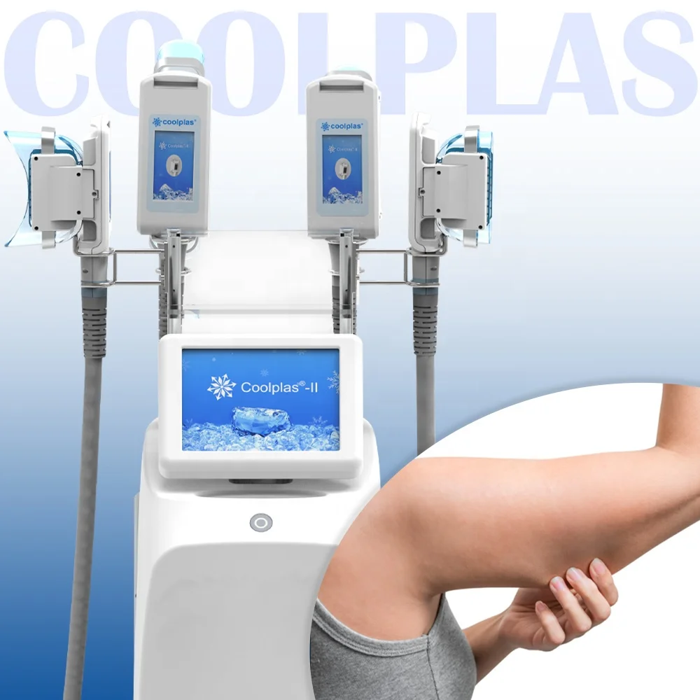 

New Trend Sincoheren Beauty Equipment Fat Reducing Coolplas Cryolipolysis Machine 4 Handles Cryo Vacuum Weight Loss Machine