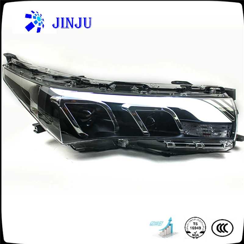 
LED headlights lighting system for 2014 Toyota Corolla 
