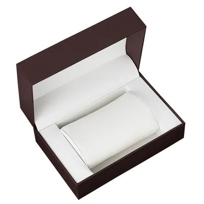 

Fashion brown watch display box watch jewelry bracelet cases luxury packaging gift boxes, As pic