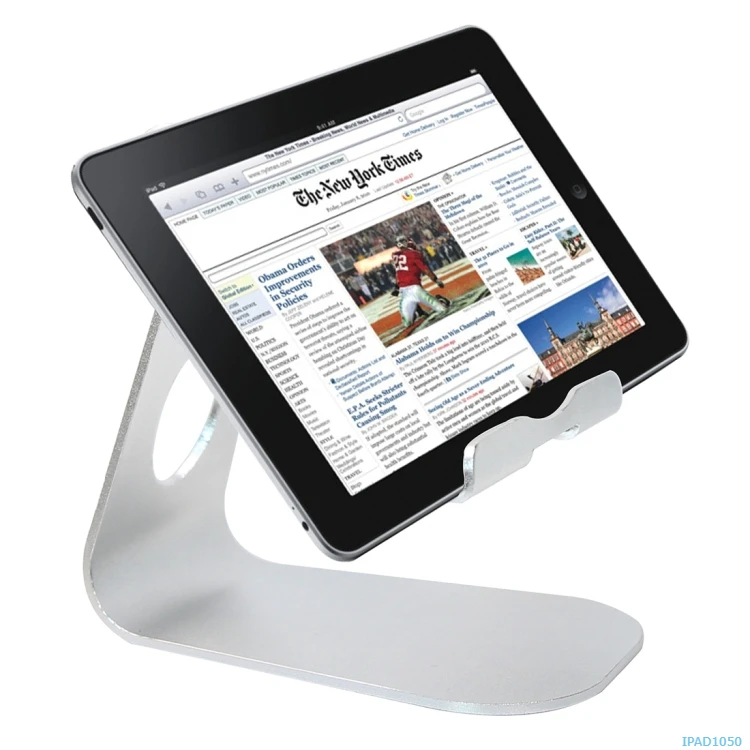 

New design Portable Universal Adjustable Foldable Aluminium Alloy Desktop Tablet Holder Stand
