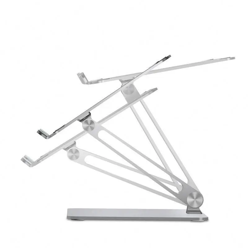 

Adjustable tablet stand holder TOLew foldable laptop stand, Silver