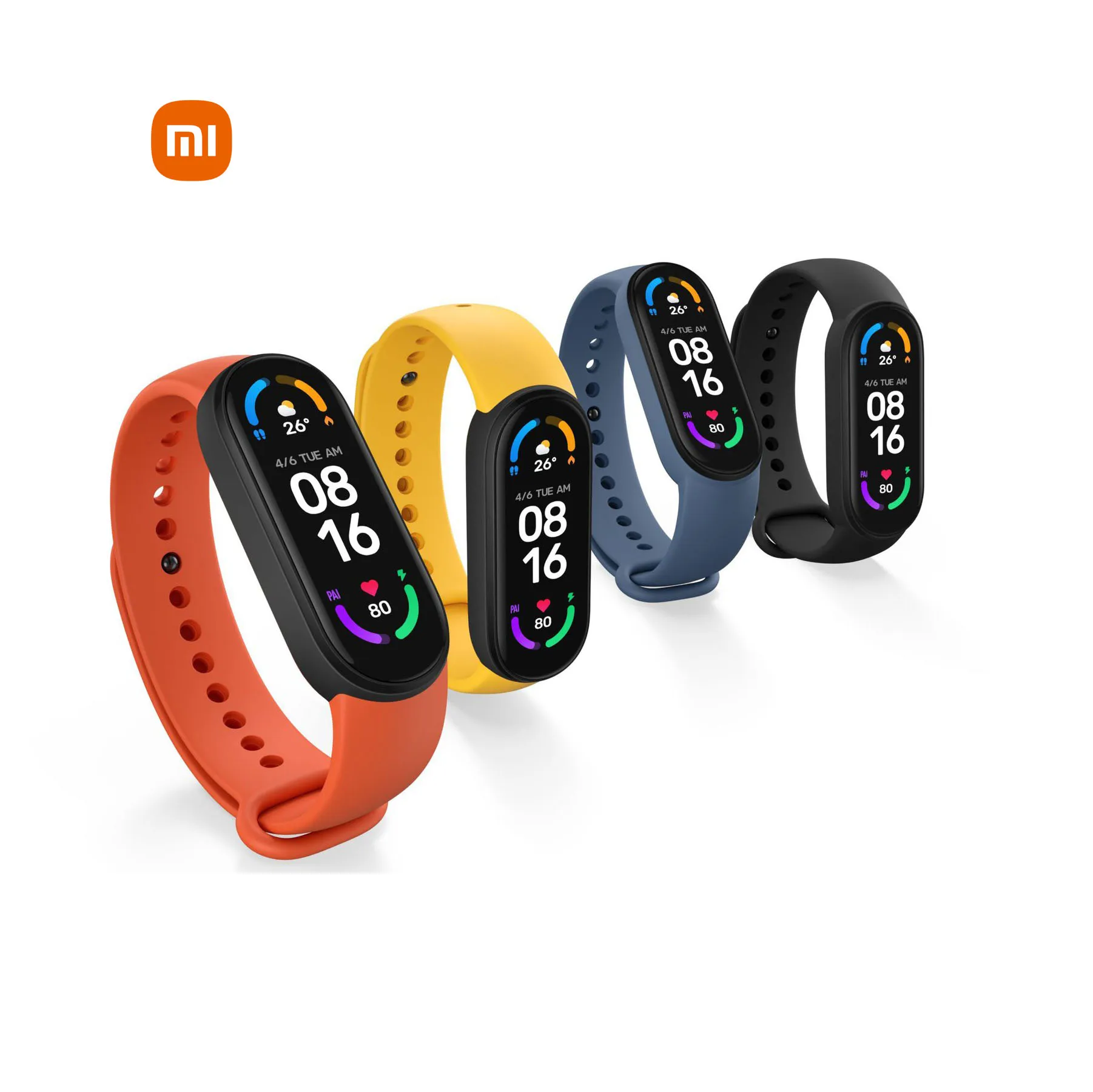 

Newest Xiaomi Smart Mi Band 6 Heart Rate Monitor Blood Oxygen Fitness Tracker