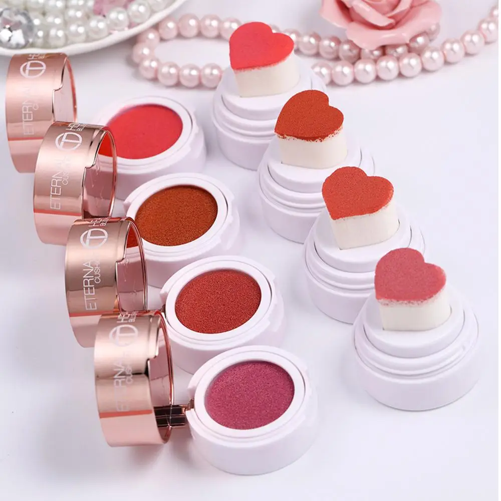 

heart blush love blusher air cushion blush, 4 colors
