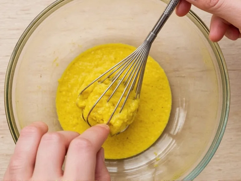 1/4 Teaspoon Dry Mustard to Prepared Mustard Conversion