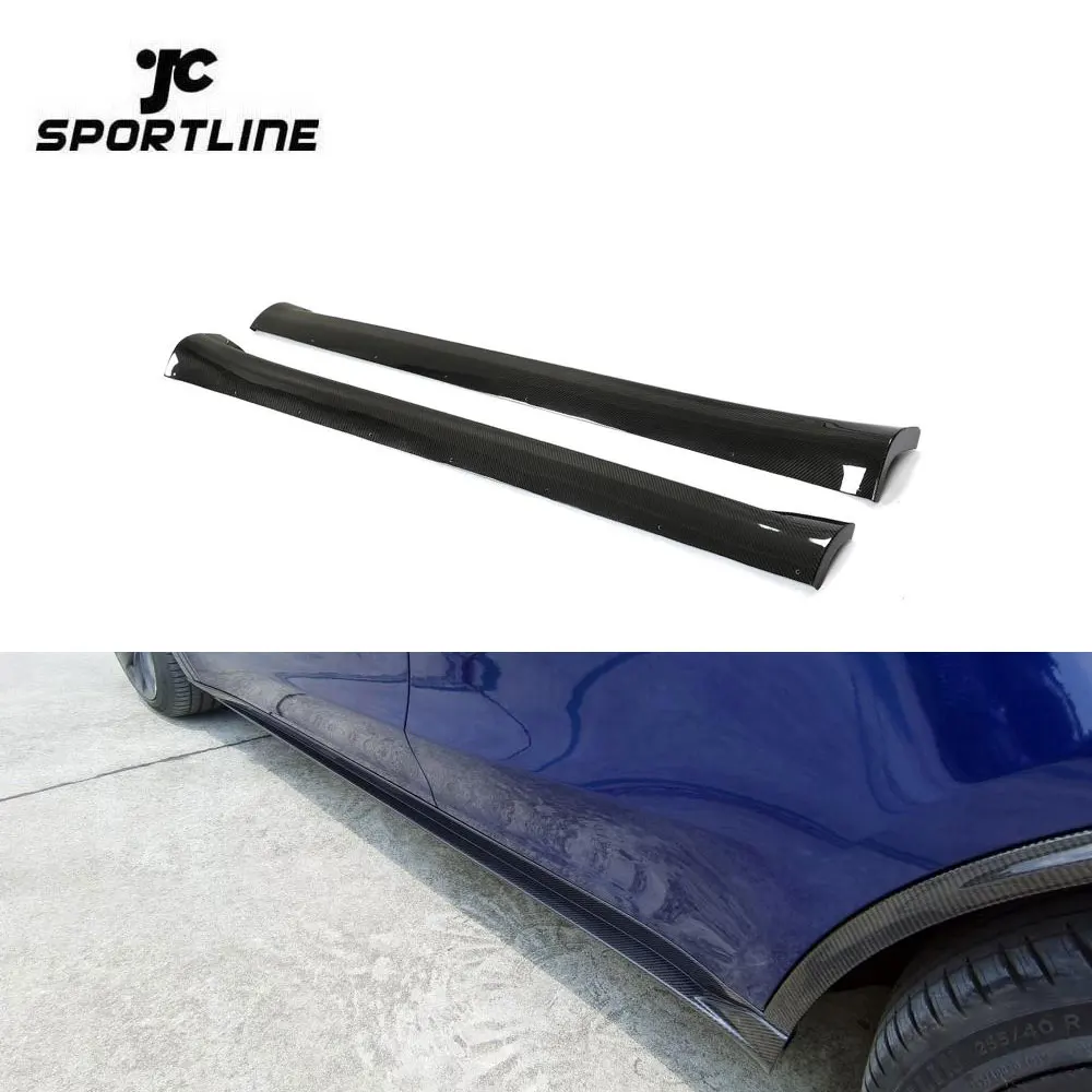 

Pre-preg Side Skirts Splitter for Tesla Model Y Sport Utility 4-Door 2019-2021
