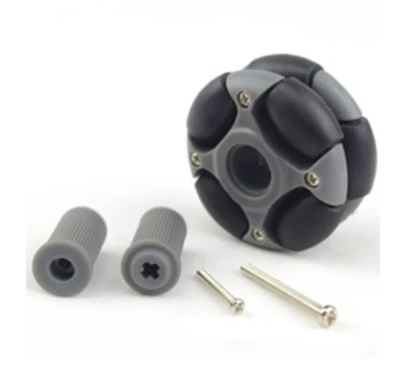 

14108 Robotic Mindstorm NXT compatible 48mm omni wheel with axle centre