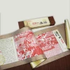 Riverside Scene at Qingming Festival silk paintings with chinese characteristics manual paper-cut gifts for business affairs