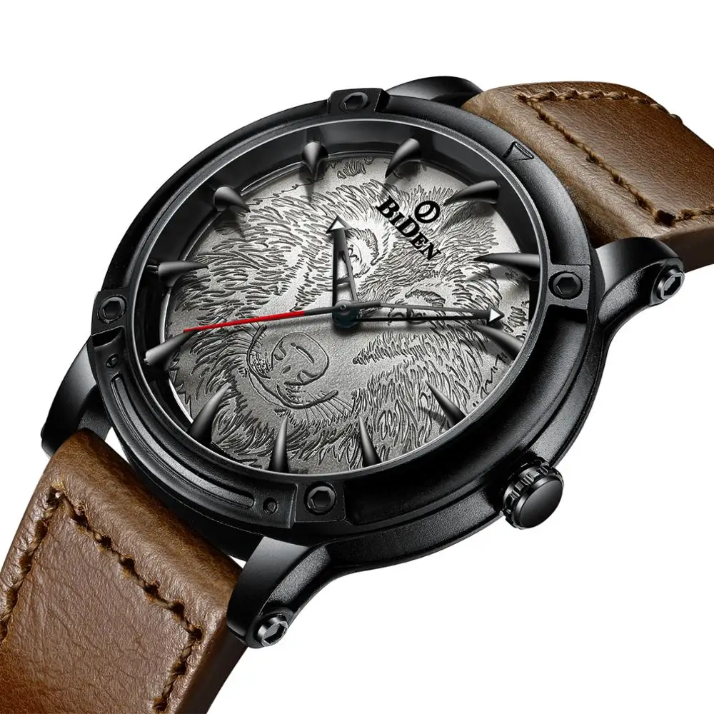 

BIDEN custom watch Waterproof Wrist Watches Mens Calendar Analogue Business Watch For Men Relogio Masculino