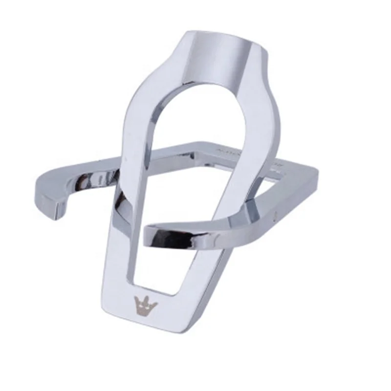 

Metal Portable Folding Smoking Pipe Holder, Sliver