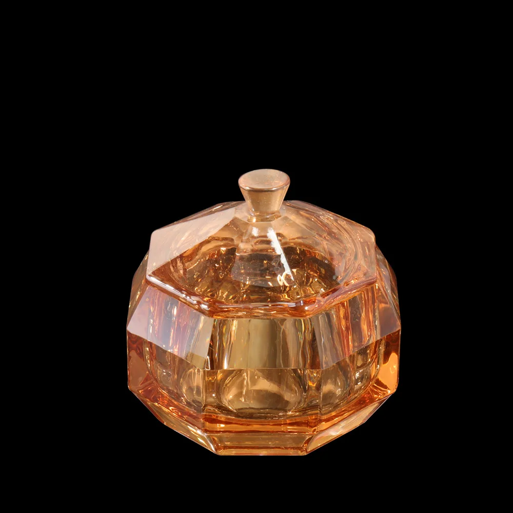 Gold Crystal Trinket Box Candle Holder Jewellery Box Mhqt0452 Buy