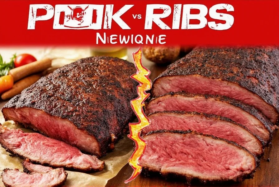 Ribs on a smoker rack