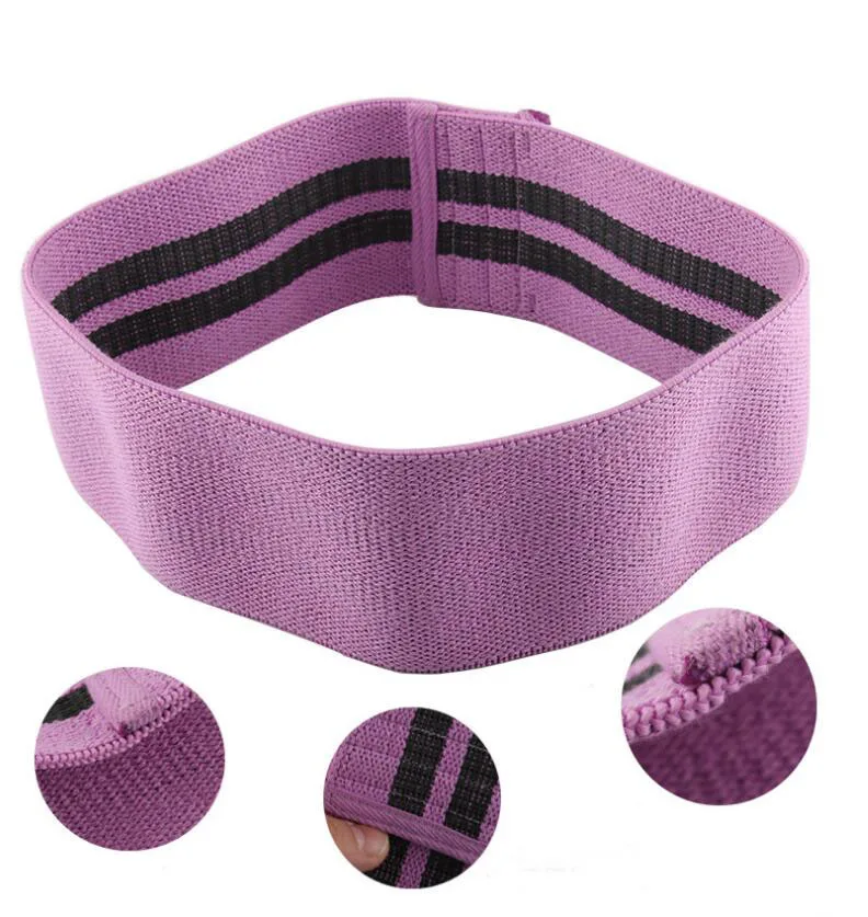 

Huanwei Manufacturer Durable Home Sport Anti-Slip Hip Resistance Workout Bands Equipment