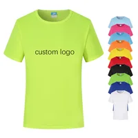 

Wholesale 60% polyester 40%cotton o-neck 160g t shirt men tshirts with logo custom logo printed