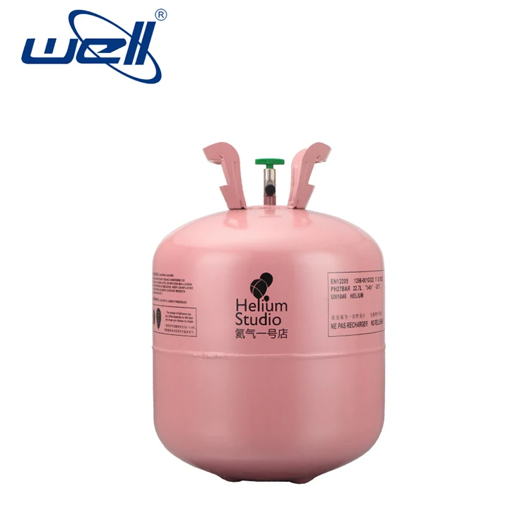 
7.1L Wholesale Manufacturer Purity Laser Gas Pure Helium for Semiconductor Industry 