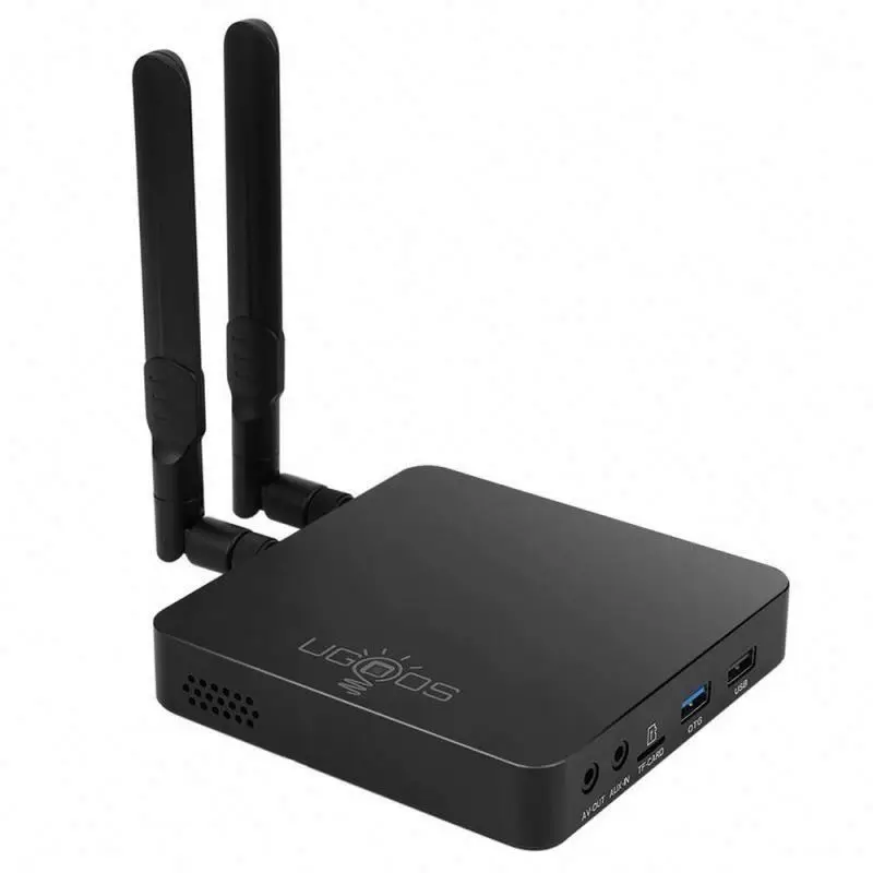

Factory Amlogic CPU S922X six core Android 9.0 DDR4 4GB 64Gb 4k smart android tv box, Black