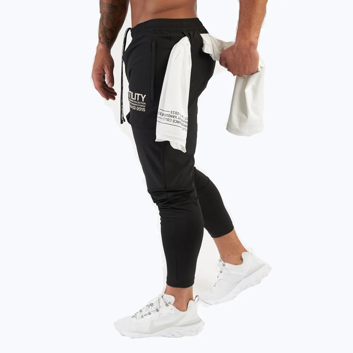 

Wholesale Custom Blank Stretch Gym Men Jogger Pants Slim Fit Sport Running Athletic Mens Sweat Pants
