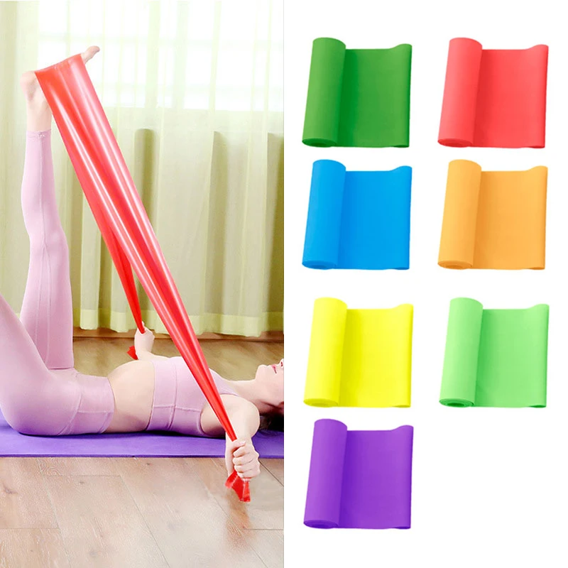 

Gym fitness Custom printed logo Yoga Stretch Band Latex exercise mini loop band resistance band sets
