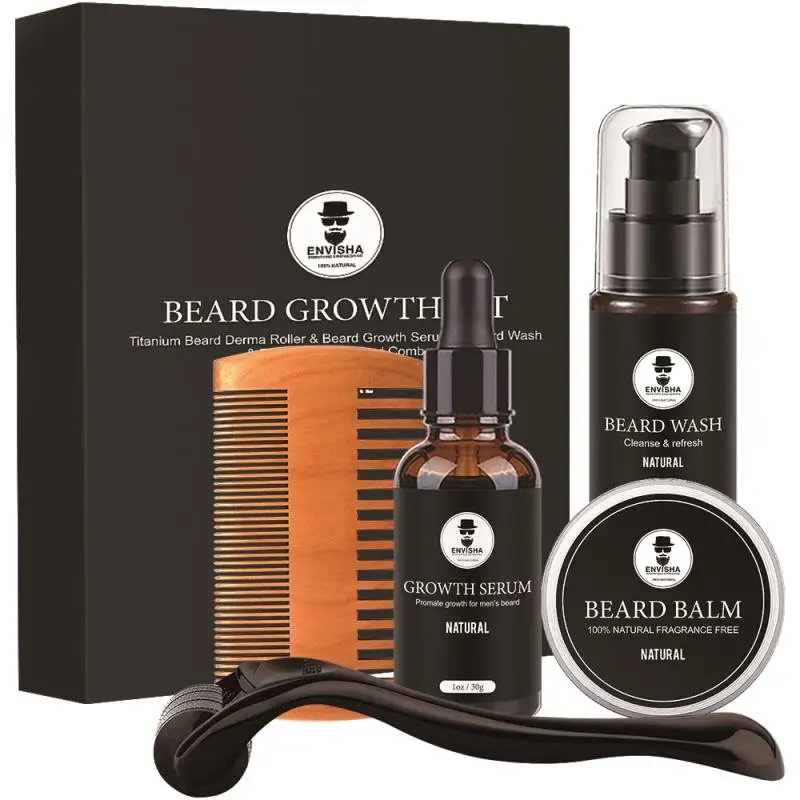 

OEM Beard Growth Softens Strengthens Beards And Mustaches Beard Oil Set Men Growth Kit