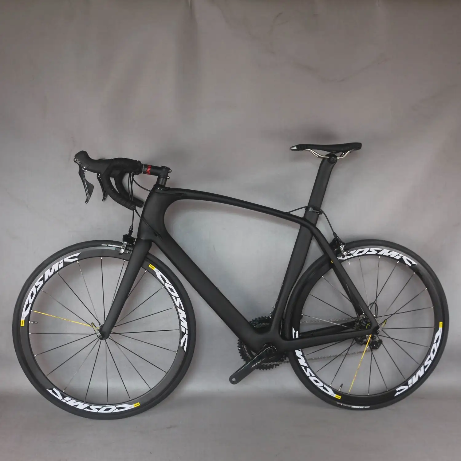 

2021 NEW complete bike Carbon bike frame V brake road Bicycle Frameset New EPS technology SHI R7000 Groupset TT-X28, Black