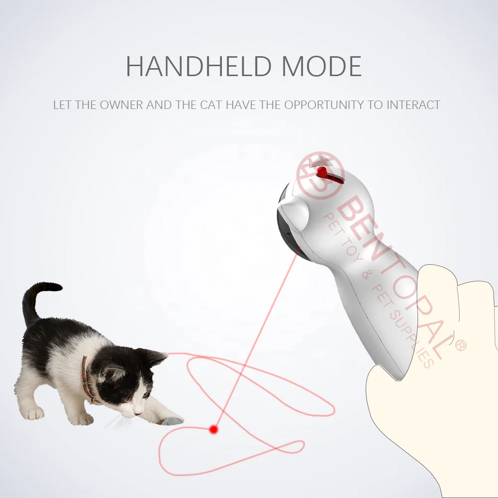 
Automatic Rotating Laser Pet Cat Toy Interactive Fun For Cats Exercise Entertainment Training Tool Interactive Cat Toys 