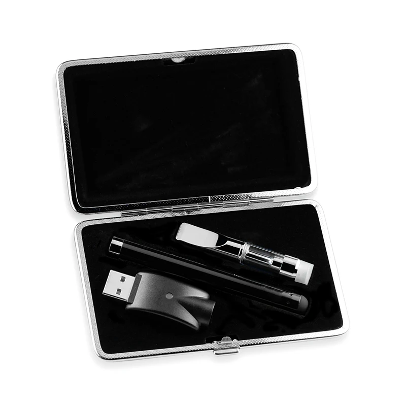 

Vaper Pen Box Electronic Cigarette Slim Case Metal Vape Carry Case Vape Packaging